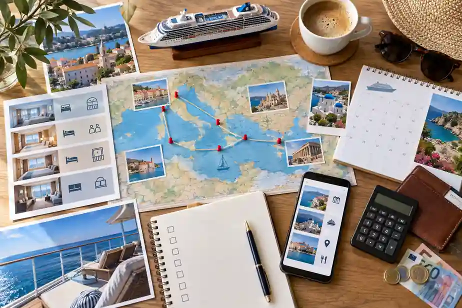 Как търся круиз в inCruises и сравнявам маршрут, каюта, дати и бюджет